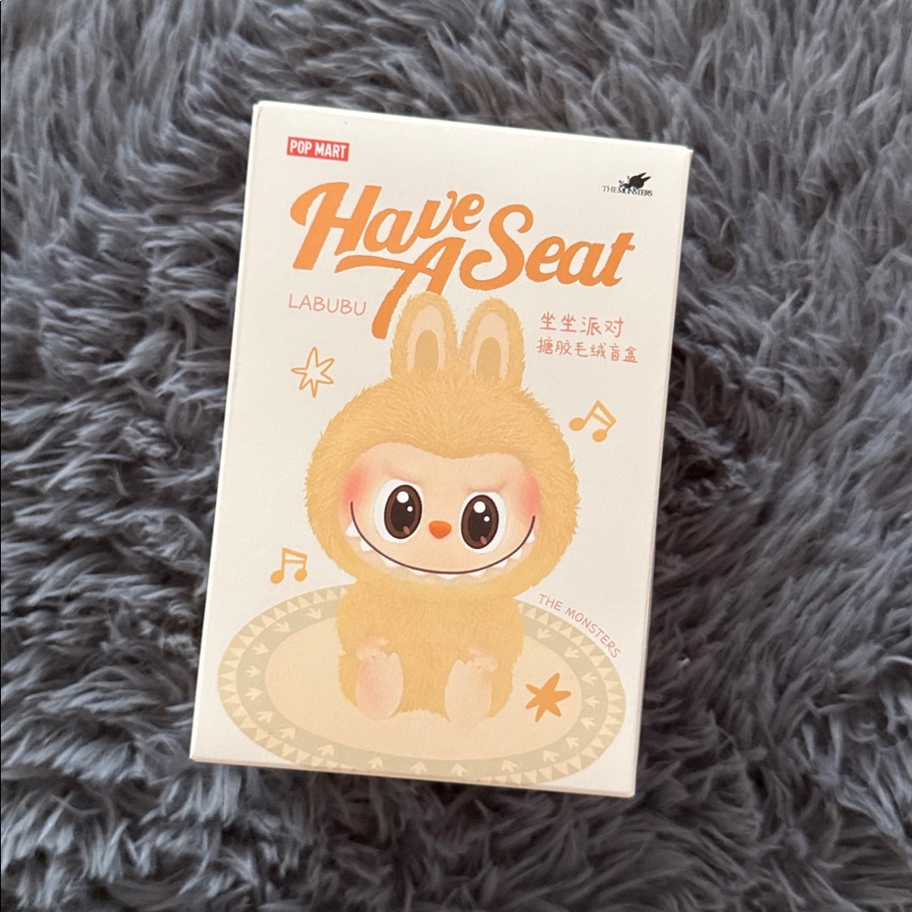 Pop Mart Labubu Have A Seat- BABA - tan NEW